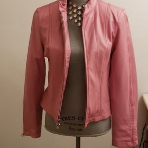 Woman's leather jacket